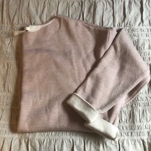 H&M Basic Collection Blush Sweater